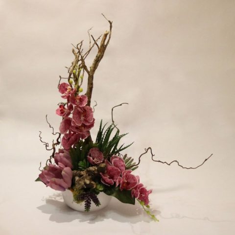 imusau.lt | parduodama Orchidėjų ir sukulentų kompozicija